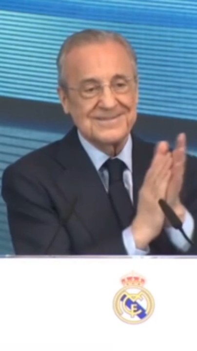 La emotiva bienvenida de Florentino a Huijsen