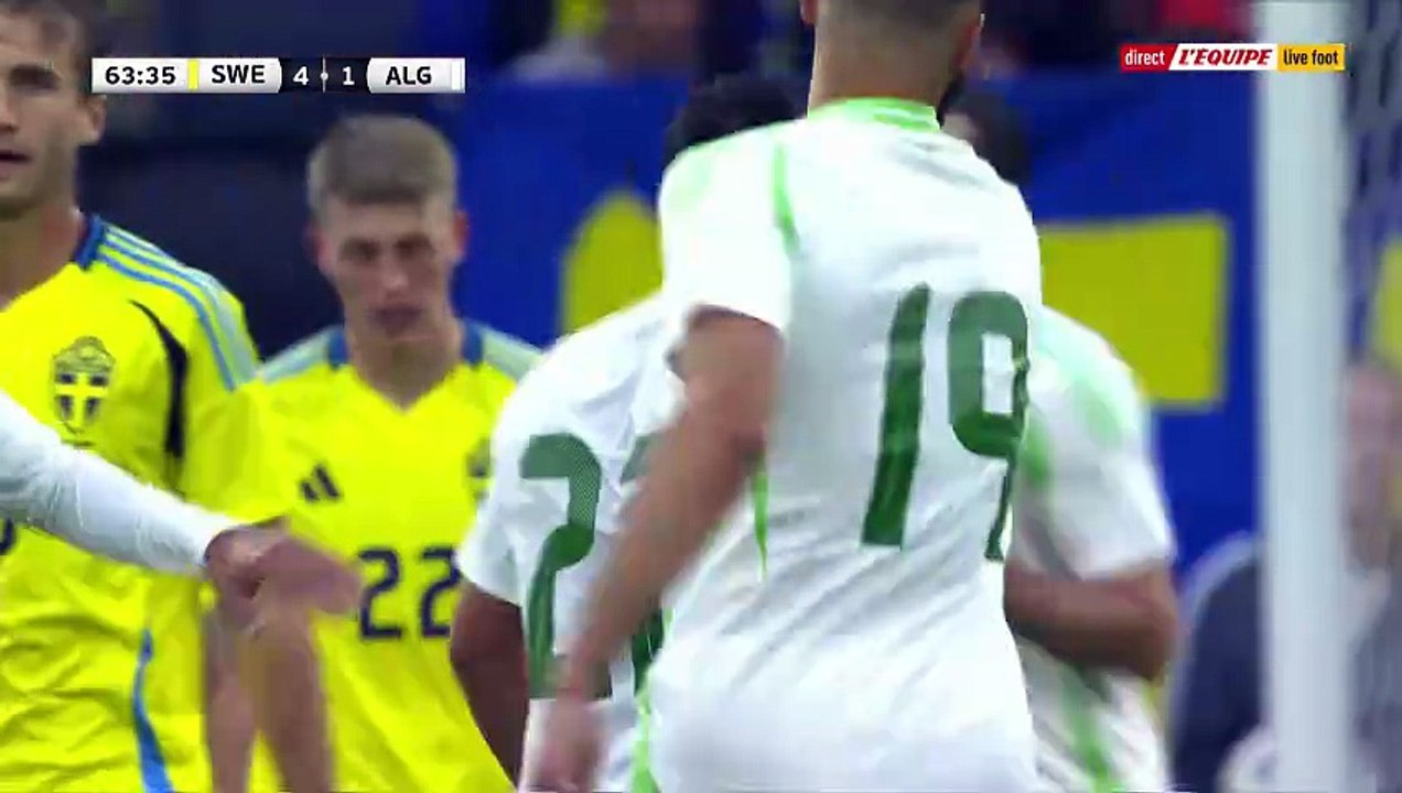 Le superbe but d'Ismaël Bennacer - Foot - Matches amicaux