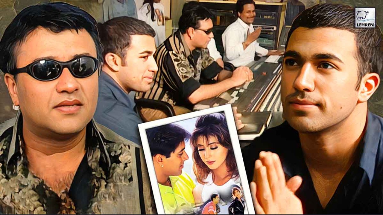 Anu Malik & Kamaal Khan Compose Music For Salman Khan - Jaanam Samjha Karo (1999) Song Recording BTS