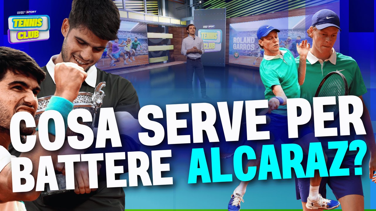 SINNER RIMONTATO! Alcaraz vince il Roland Garros in una Finale STORICA! | Tennis Club
