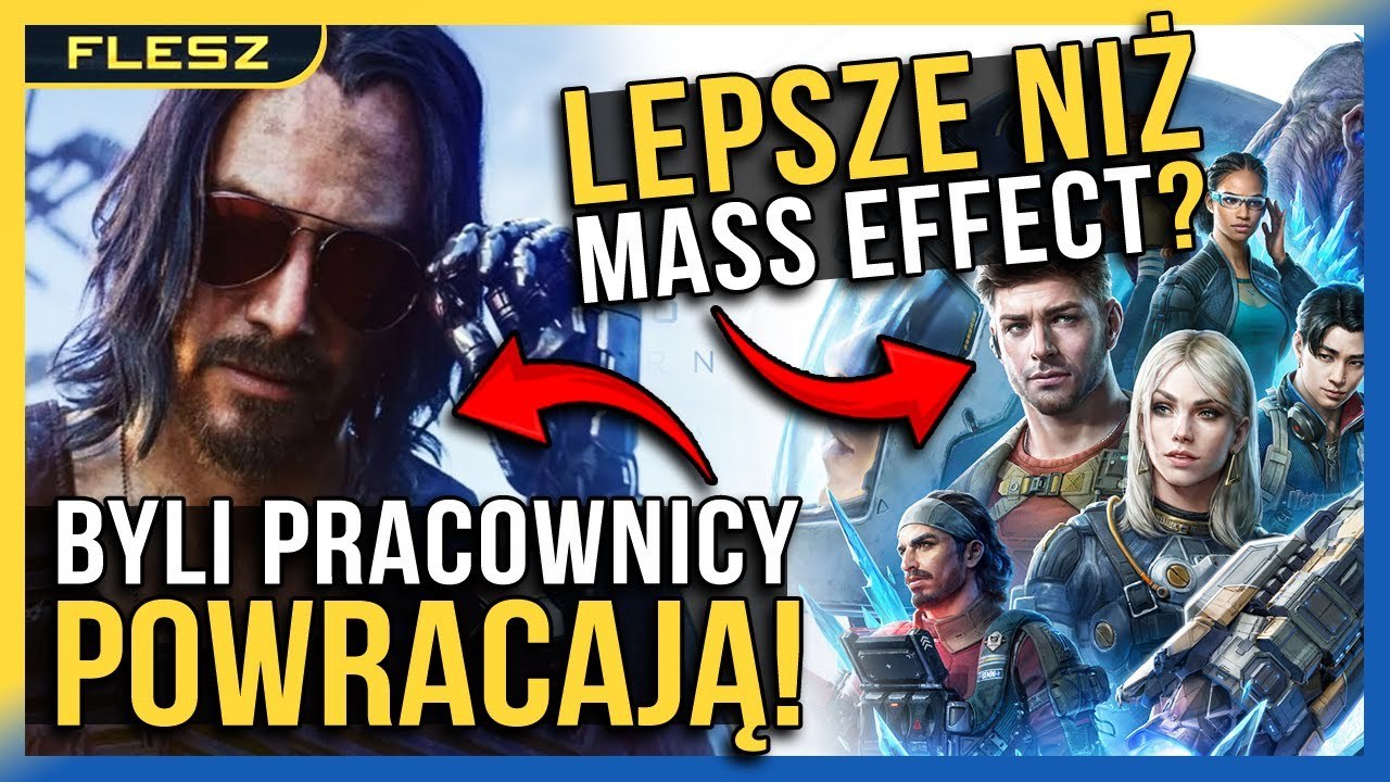 Przy Cyberpunku 2 będą pracować weterani CDPR! The Expanse pokona Mass Effecta? | FLESZ