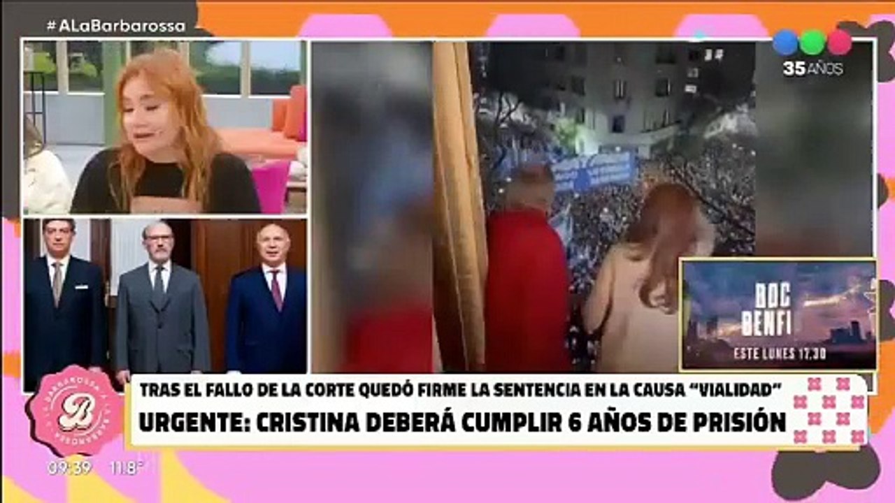 Cristina deberá cumplir 6 años de prisión
