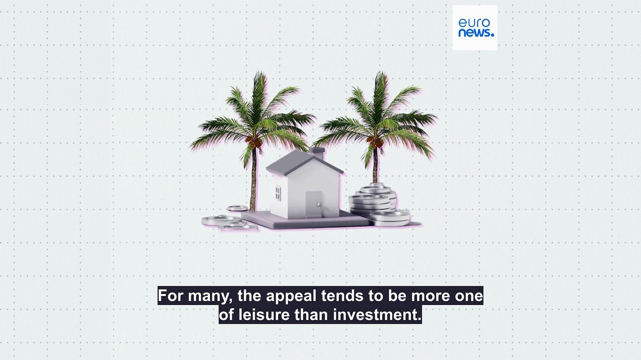 Which EU countries lead in second-home ownership?