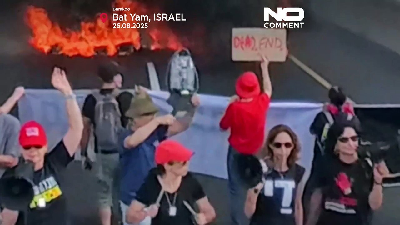 Israeli protesters demand ceasefire and hostage deal in Gaza war