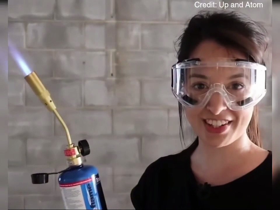 This is what happens when Iron is heated above its Curie Point