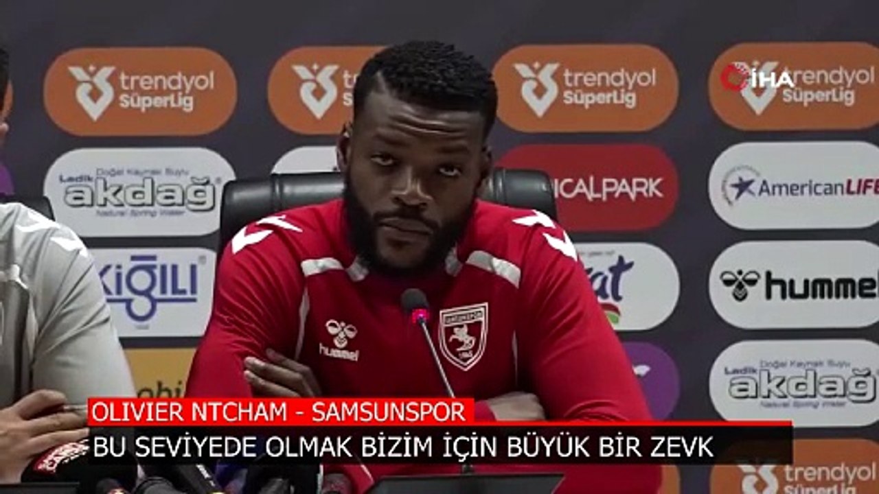 Olivier Ntcham: Bu seviyede olmak bizim için büyük zevk