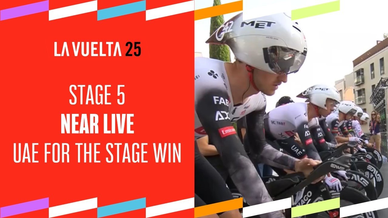 UAE for the stage win - Stage 5 - La Vuelta 2025