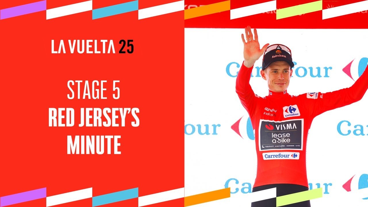 Red Jersey's minute by Carrefour - Stage 5 - La Vuelta 2025