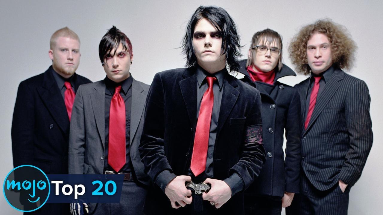 Top 20 Greatest Emo Bands of All Time