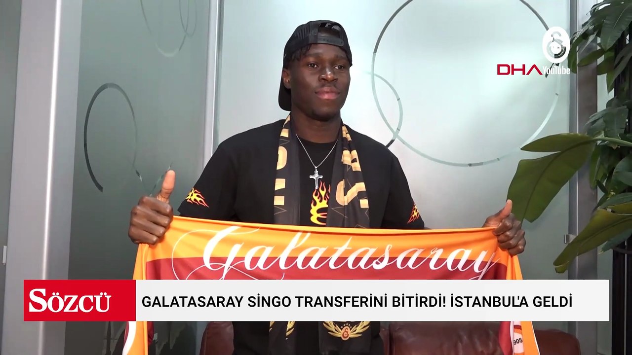 Galatasaray Singo transferini bitirdi! İstanbul'a geldi