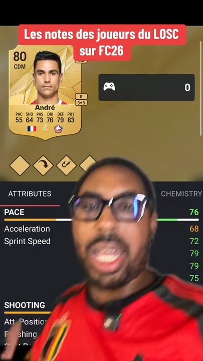 Les notes officielles du LOSC sur FC26