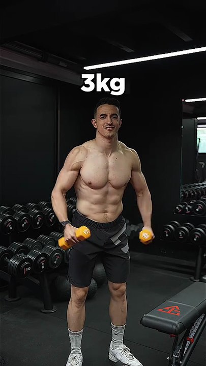 Dumbbell Lateral raises ! 🔥