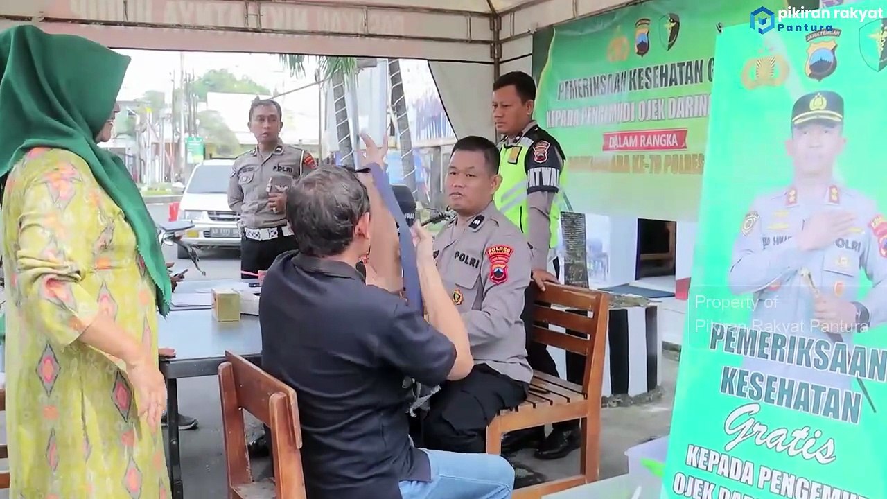 SAMBUT HARI BHAYANGKARA KE 79, POLRES PEMALANG BUKA LAYANAN PEMERIKSAAN KESEHATAN GRATIS