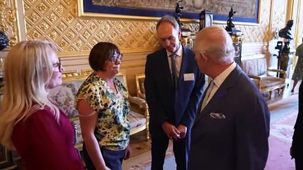 The King hosts reception at Windsor Castle