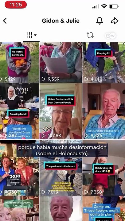 TikToker a los 90 años