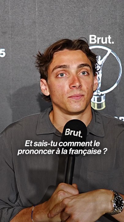 Armand Duplantis sur l'origine de son prénom et de son surnom "Mondo"