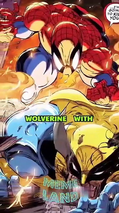 Peter Parker and wolverine 7