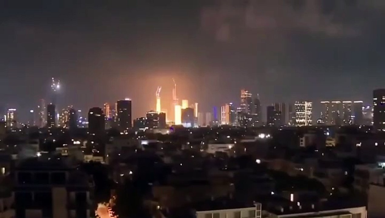 Irán lanzó ataques con misiles contra Israel