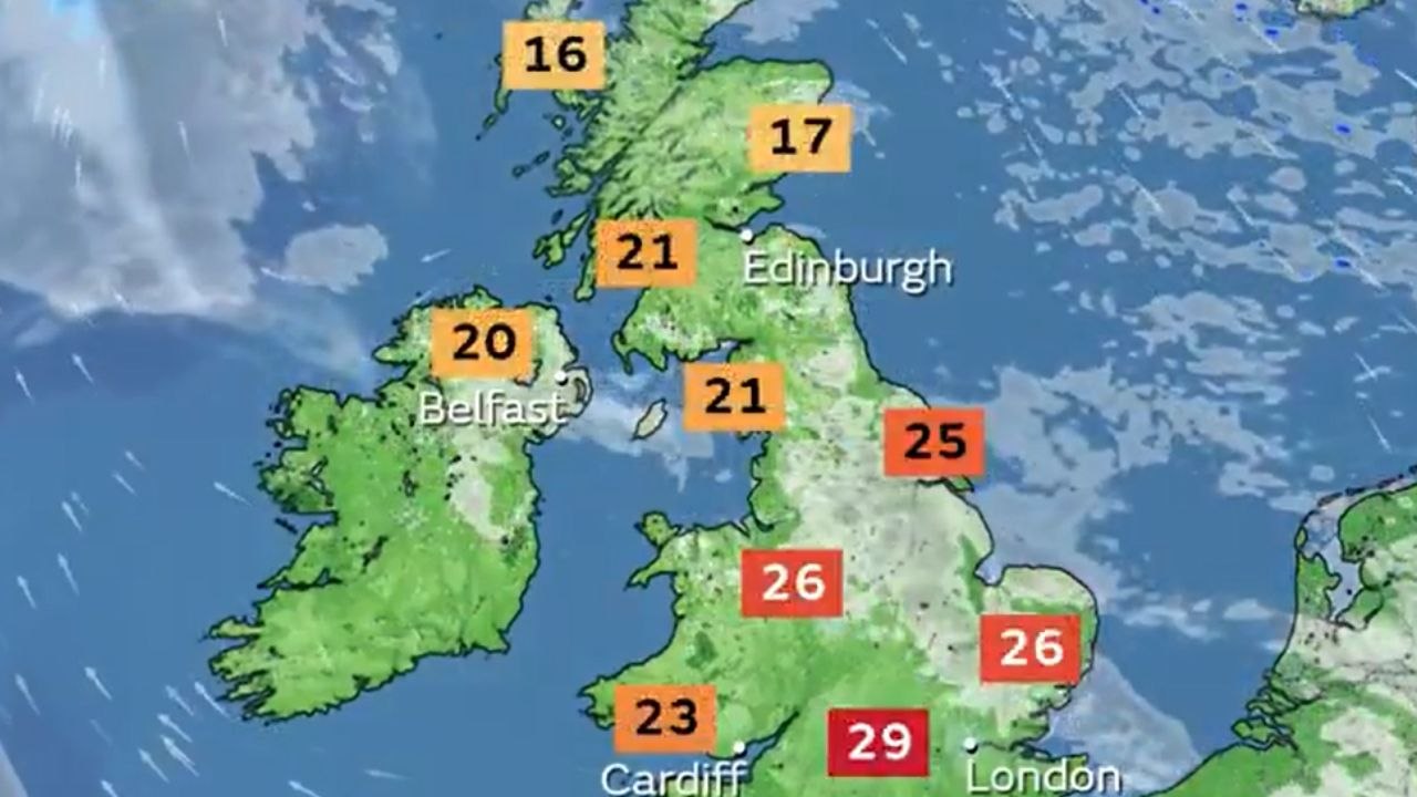 Met Office forecast for this week