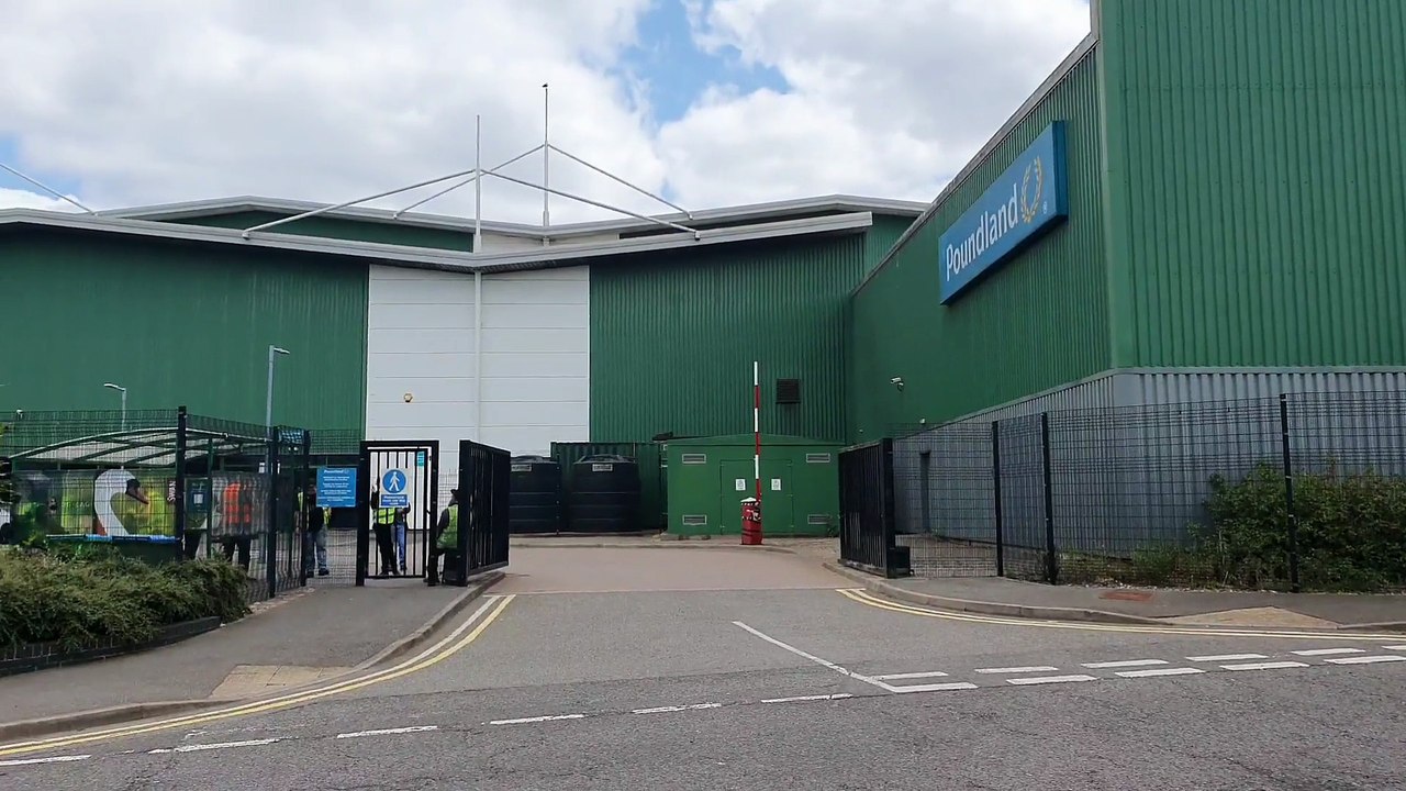 Poundland Distribution centre in Bilston