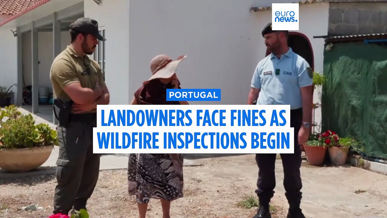 Portugese landowners face fines as wildfire inspections begin