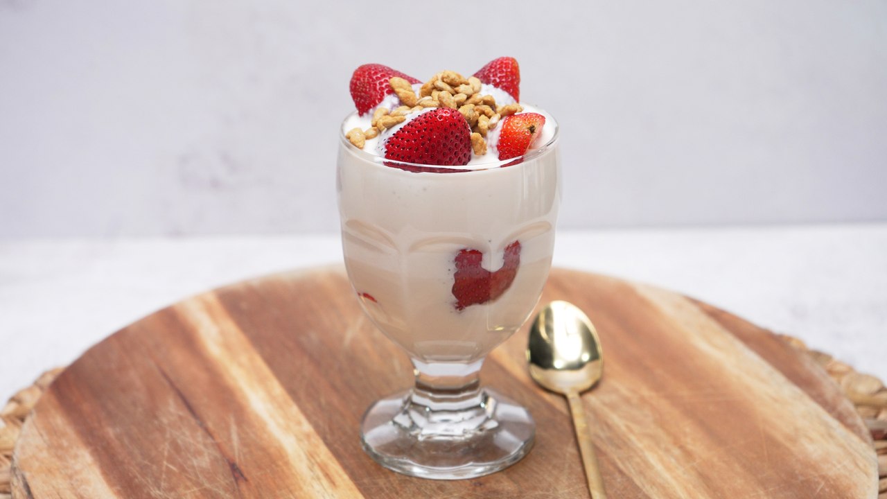 Crema para fresas con crema