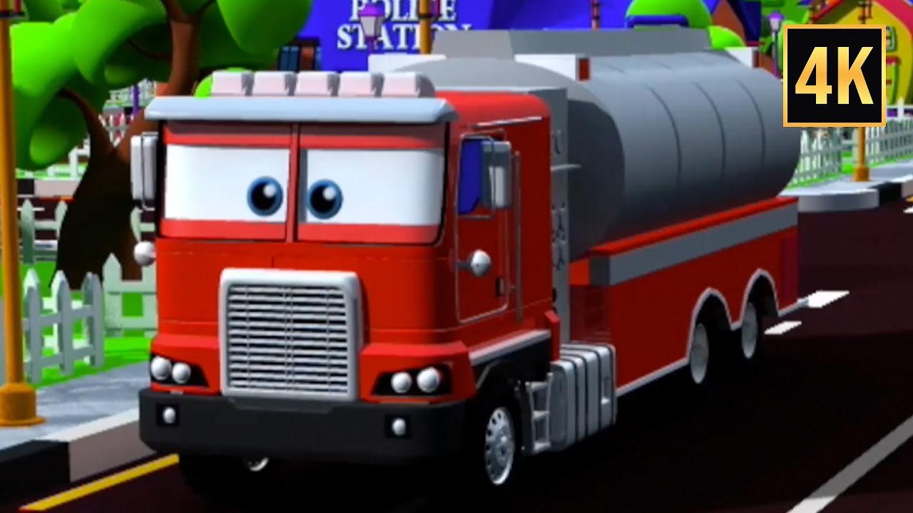 Fun Water Truck Cartoon for Kids | Learn Vehicles & Construction | Kids Channel Cartoon - Dailymotion