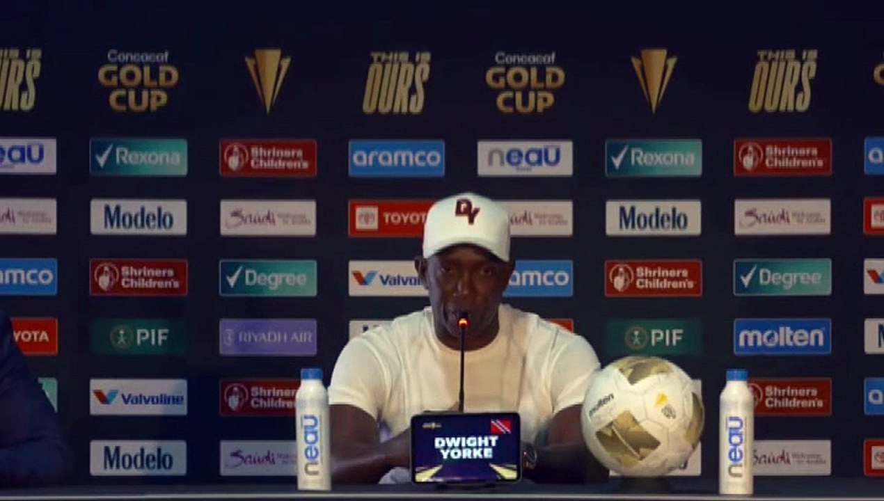 DWIGHT YORKE POST MATCH