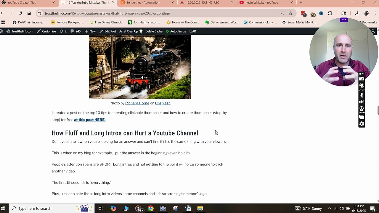 15 YouTube Mistakes New Creators Make (No One Talks About #7!)