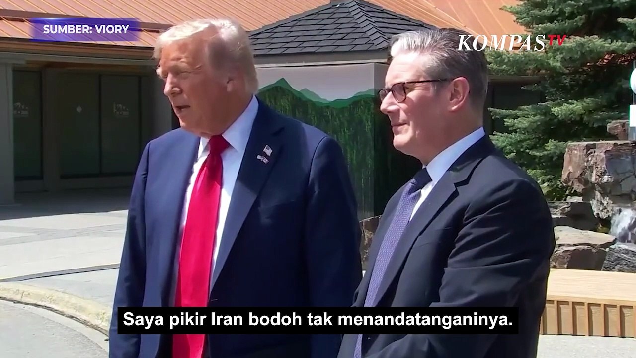 Donald Trump Peringatkan Warga Iran Tinggalkan Teheran: Iran Tidak Boleh Memiliki Senjata Nuklir