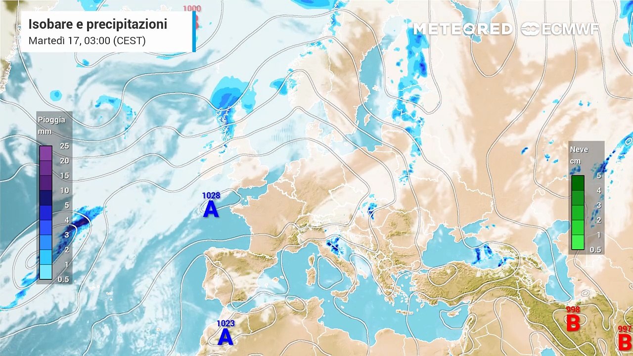 Goccia fredda sull'Italia, ma l'anticiclone africano bussa di nuovo alle porte