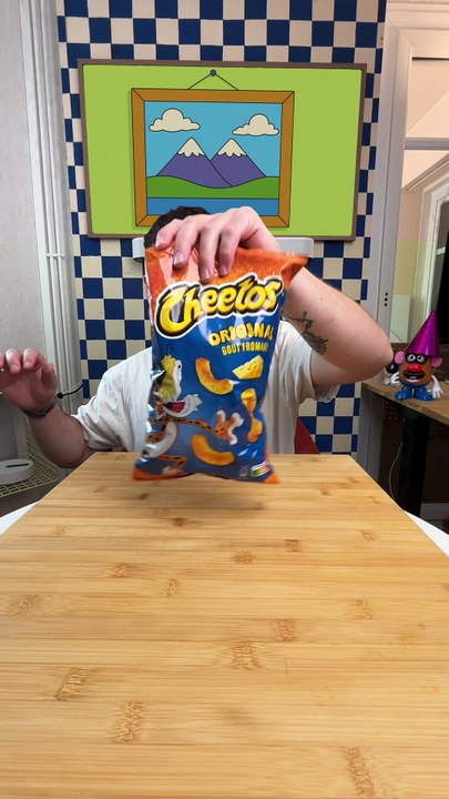 Cotelette Cheetos des simpsons #simpsons #dessinanime #food #cheetos