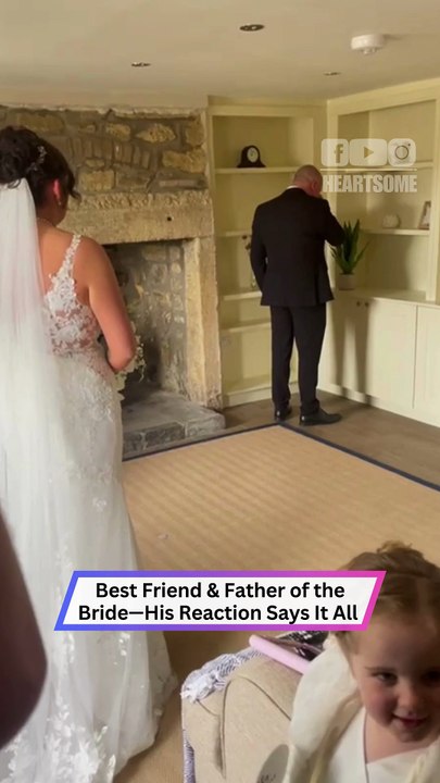 Dad Sees Daughter in Wedding Dress and Totally Breaks Down