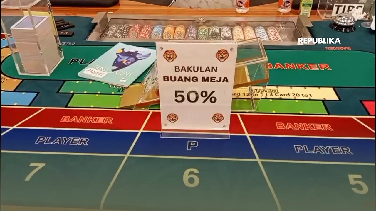 Polisi Grebeg Kasino Mewah