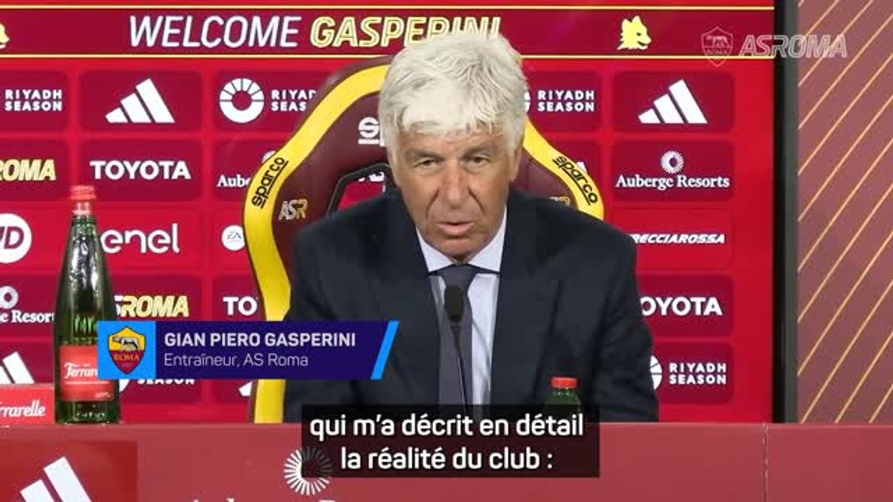 Roma - Gasperini : "Ranieri m’a décrit en détail la réalité du club"