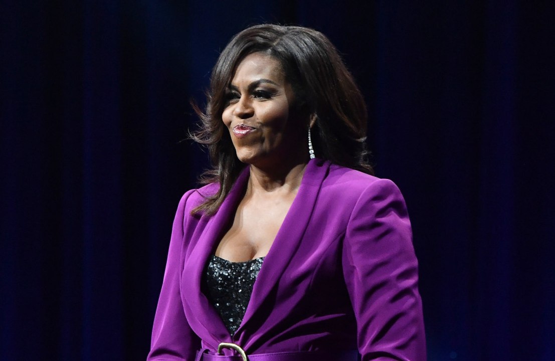 Michelle Obama is “so glad” she never had a son as she feared he would have turned out like her husband