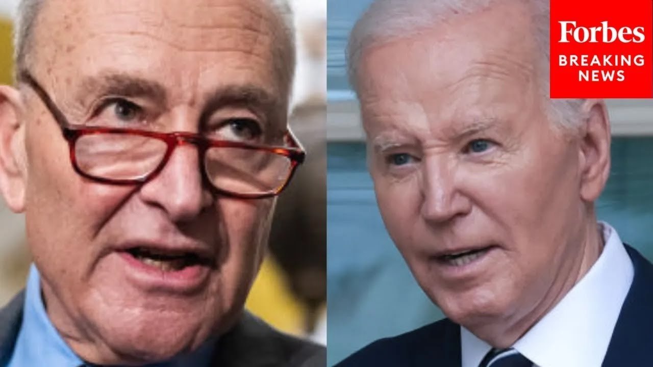 Chuck Schumer Asked Point Blank About Senate Hearing On Biden's Cognitive Ability