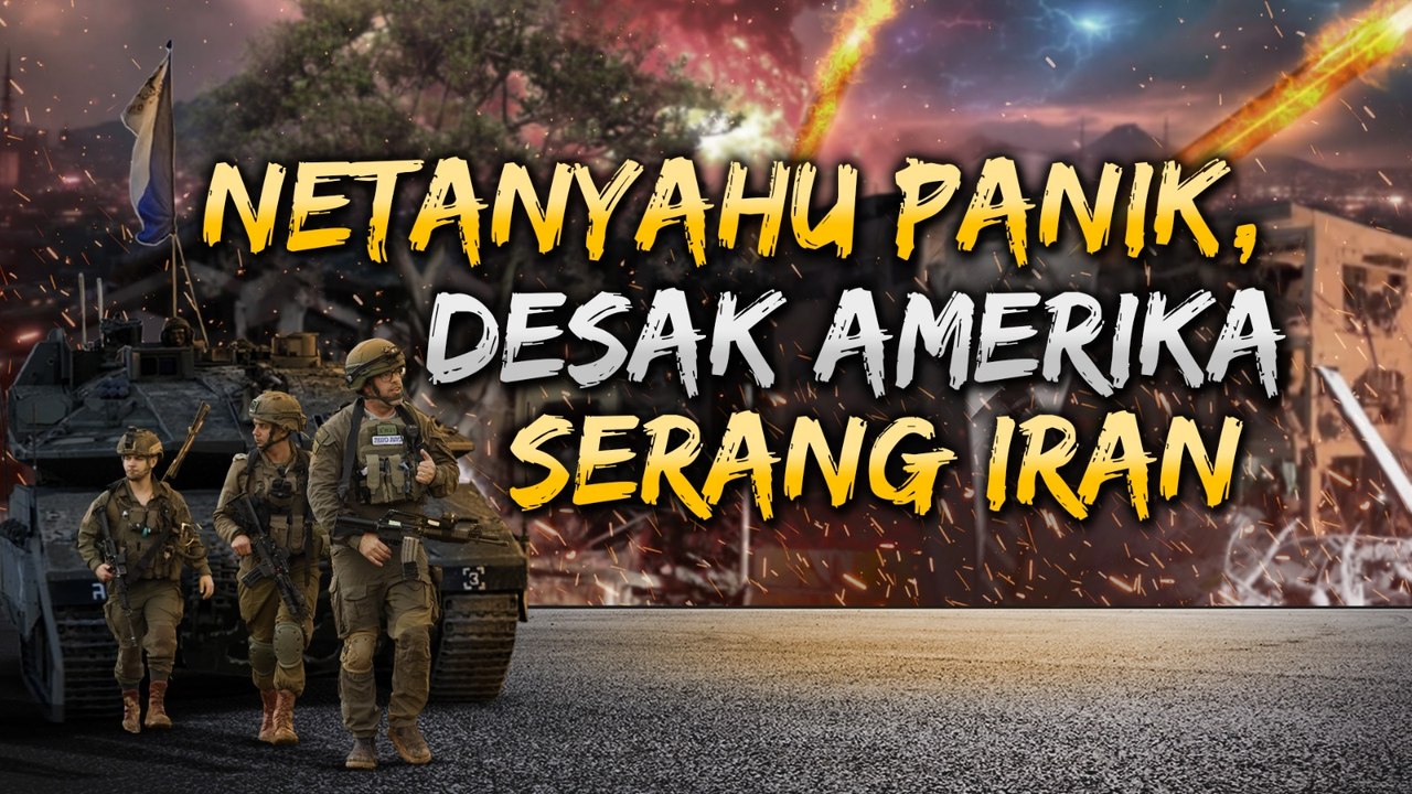Netanyahu Panik, Desak Amerika Serang Iran