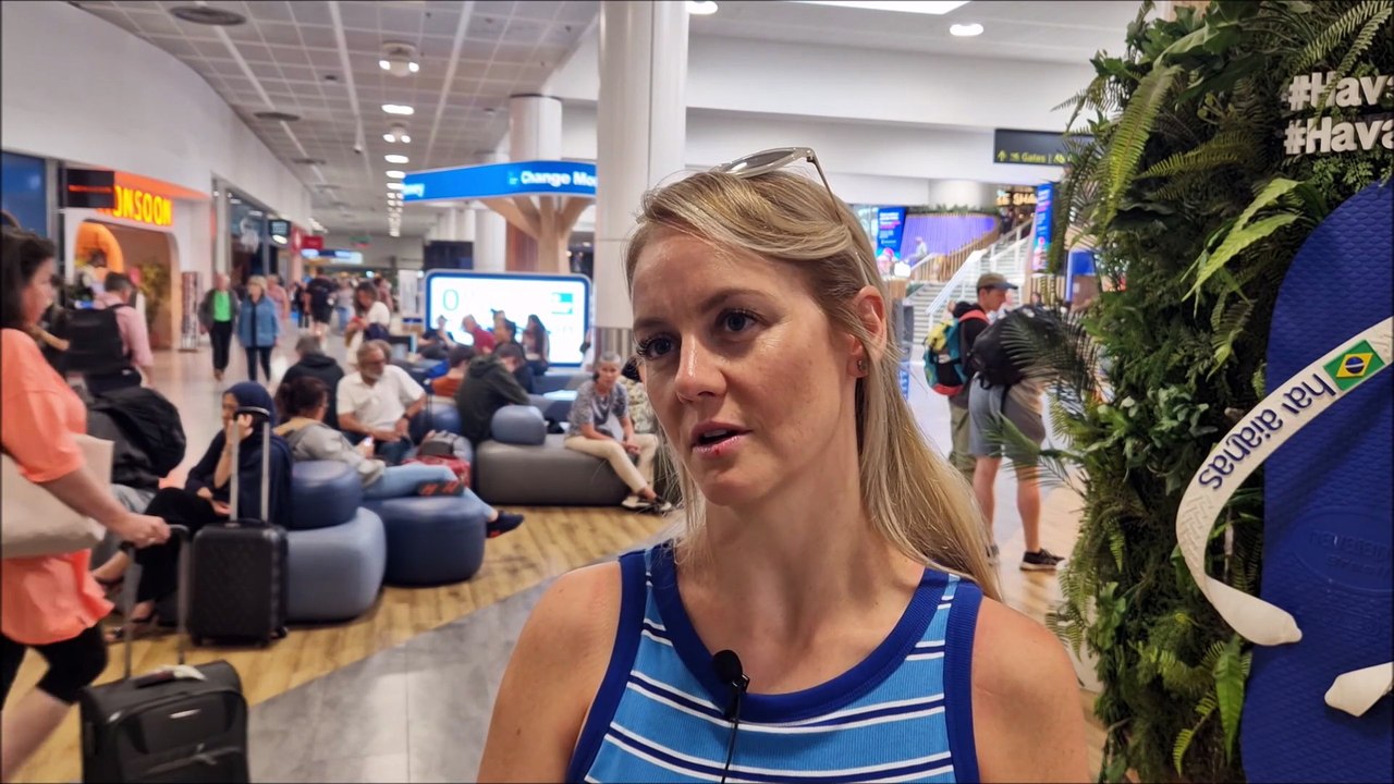 Passengers give their view on Gatwick airport's new state-of-the-art security scanning process