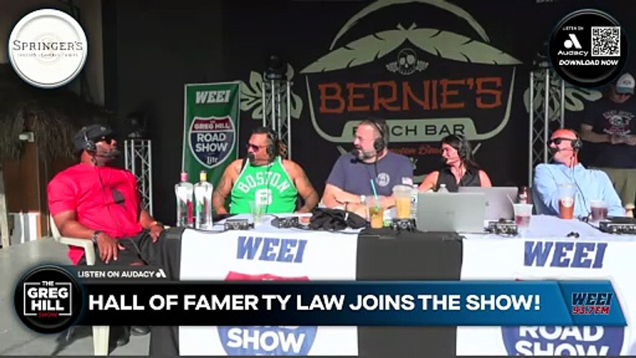 Ty Law  joins! What does Ty think of Pats offseason? What about Vrabel?