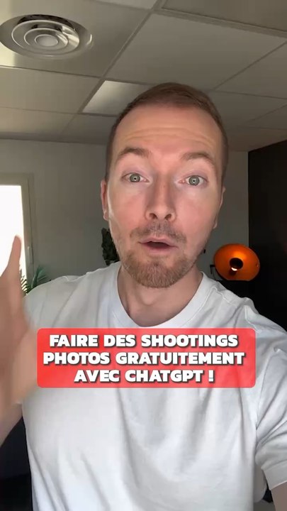 Shooting photo avec ChatGPT