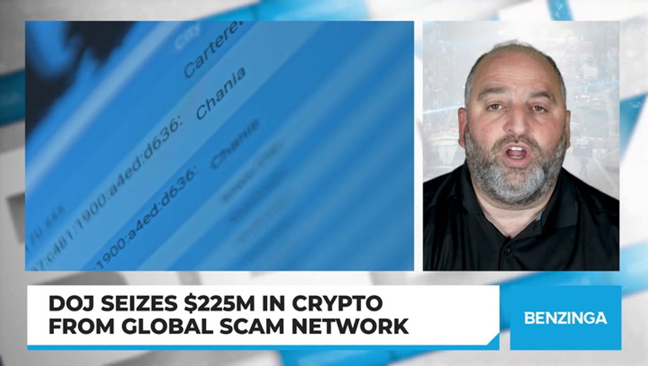 DOJ Seizes $225M In Crypto From Global Scam Network