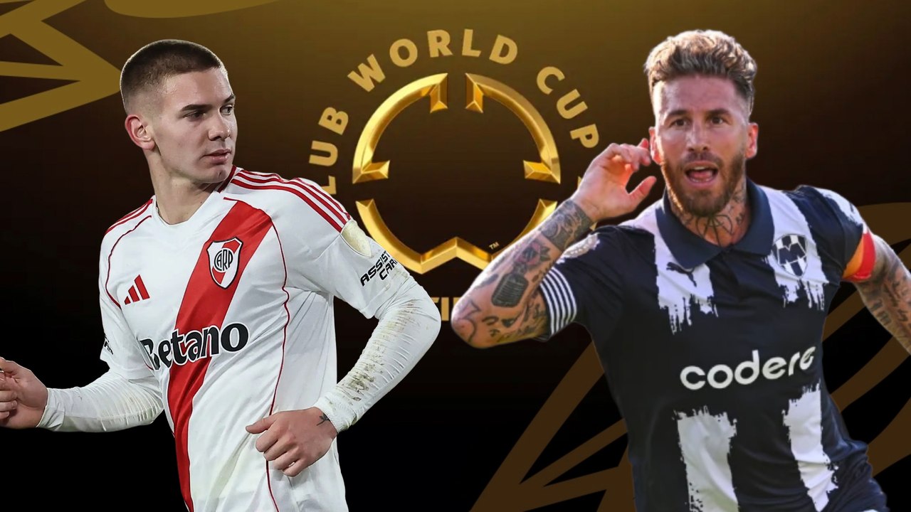 Mastantuono, el arma secreta de River Plate para enfrentarse a los Rayados de Sergio Ramos