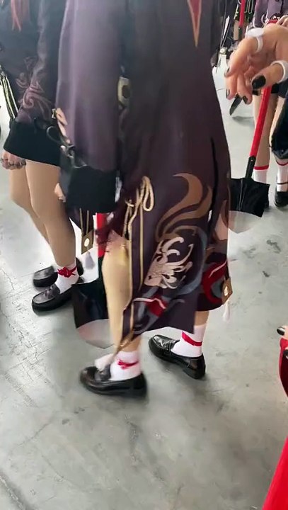 Multi Cosplay Hu tao Genshin Impact