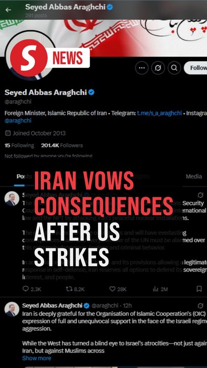 Iran warns of ‘everlasting consequences’ after US strikes nuclear sites