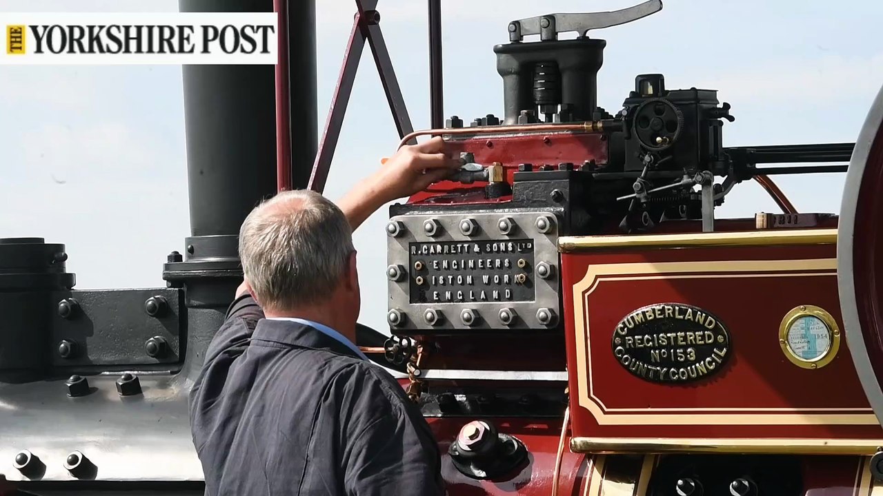 Emley Moor Motor And Steam Transport Rally 2025: Steam engines, tractors, car and stationary engines