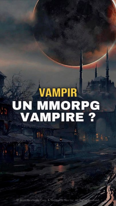 Un MMORPG vampire ?