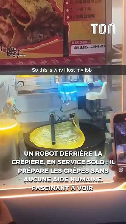 Ce robot fait des crêpes… tout seul, comme un chef