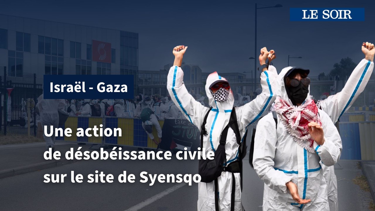 Une action de désobéissance civile pour protester contre l’armement d’Israël