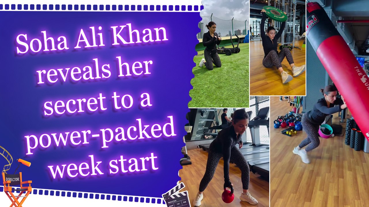 Soha Ali Khan Shares Her Routine for a Productive Week Start